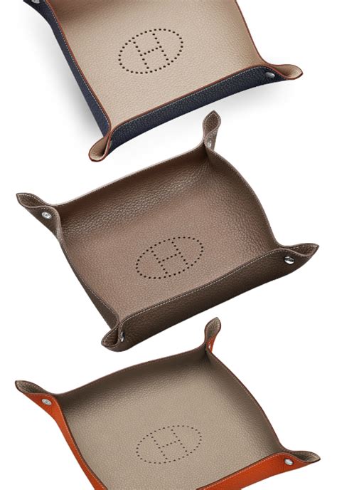 hermes table tray|Hermes coin tray.